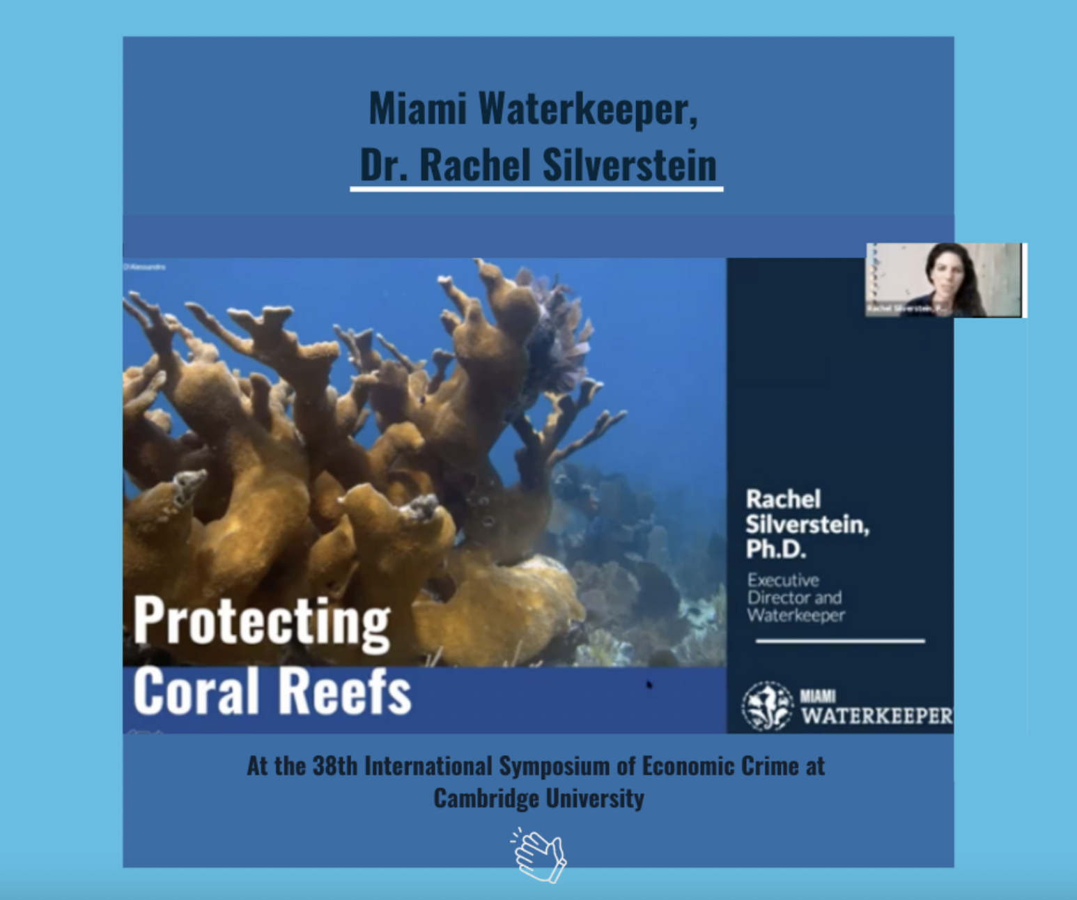 Dr. Silverstein Presents at Cambridge University’s Environmental Crime Workshop