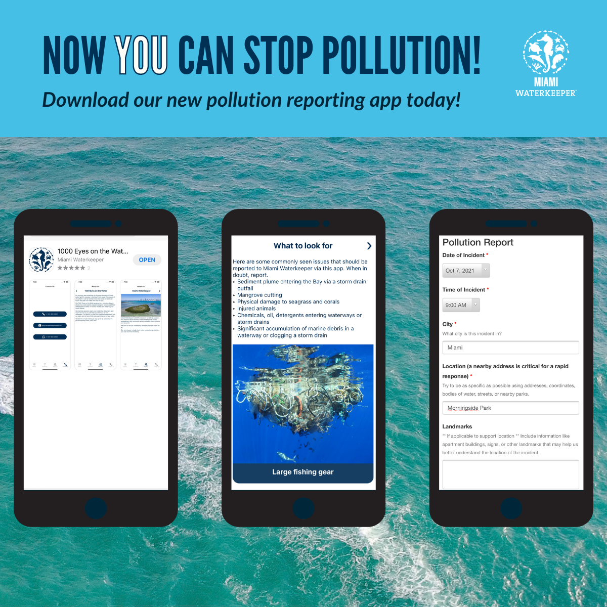 1,000 Eyes on the Water App